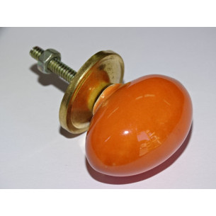Boutons olive UNIS orange