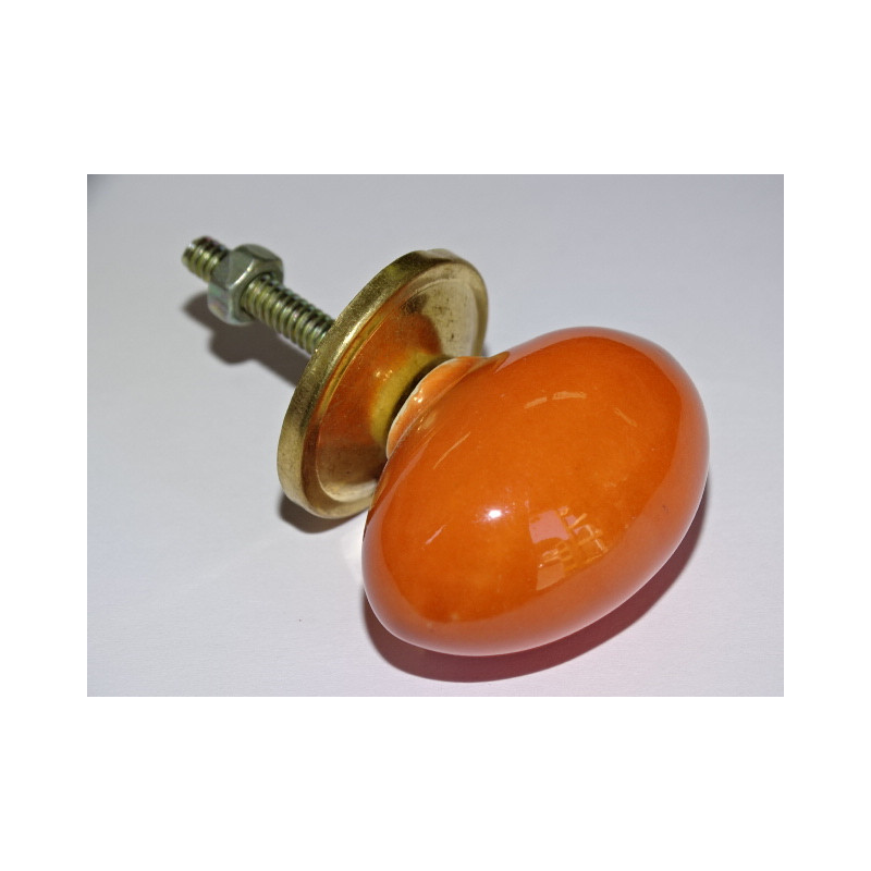 Möbelgriffe Oliven vereint orange