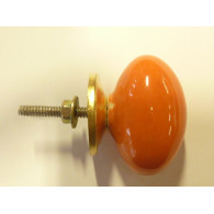 Boutons olive UNIS orange