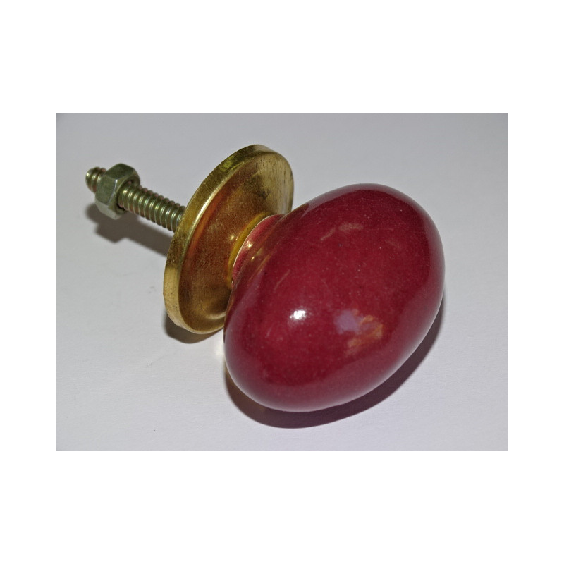 Boutons olive UNIS bordeaux