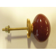 Boutons olive UNIS bordeaux