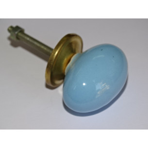 Boutons olive UNIS bleu ciel