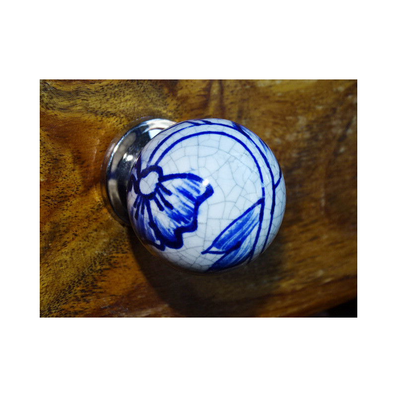 Handle Ball dunkelblauen geknackt Wirkung.
