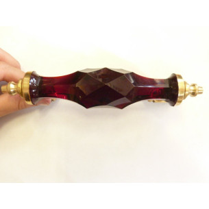 Griff Glas 17 cm Red