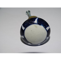 Set of 6 porcelain knobs - Lot 72