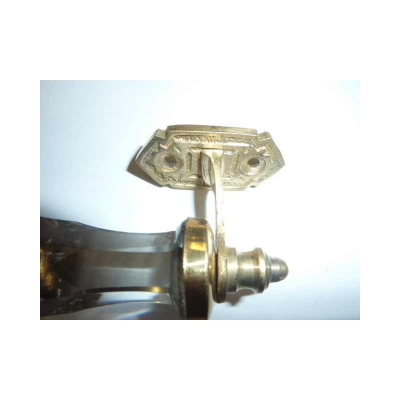 Griff Glas 17 cm transparente