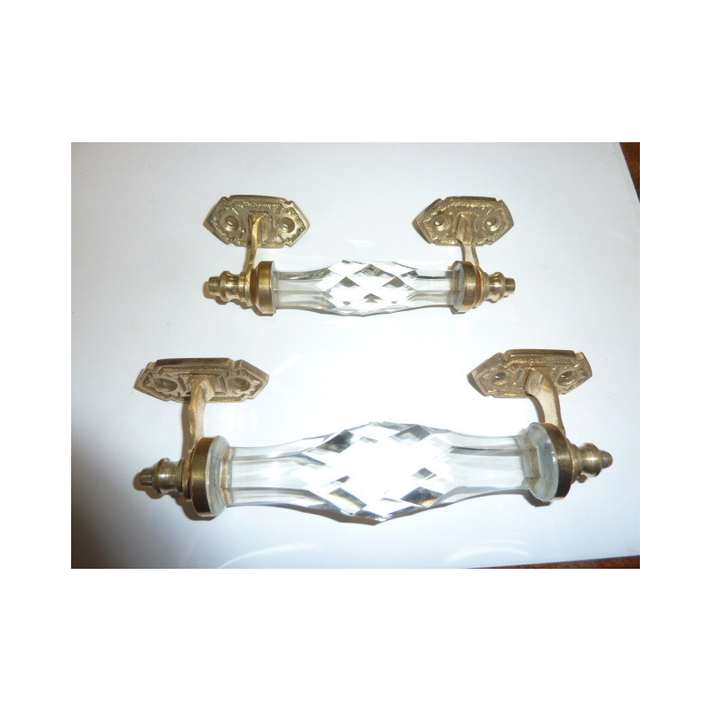 Griff Glas 17 cm transparente
