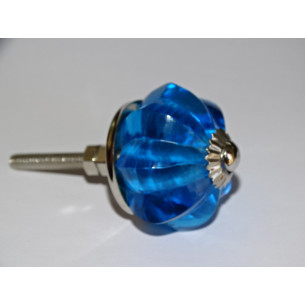 bouton citrouille en verre...