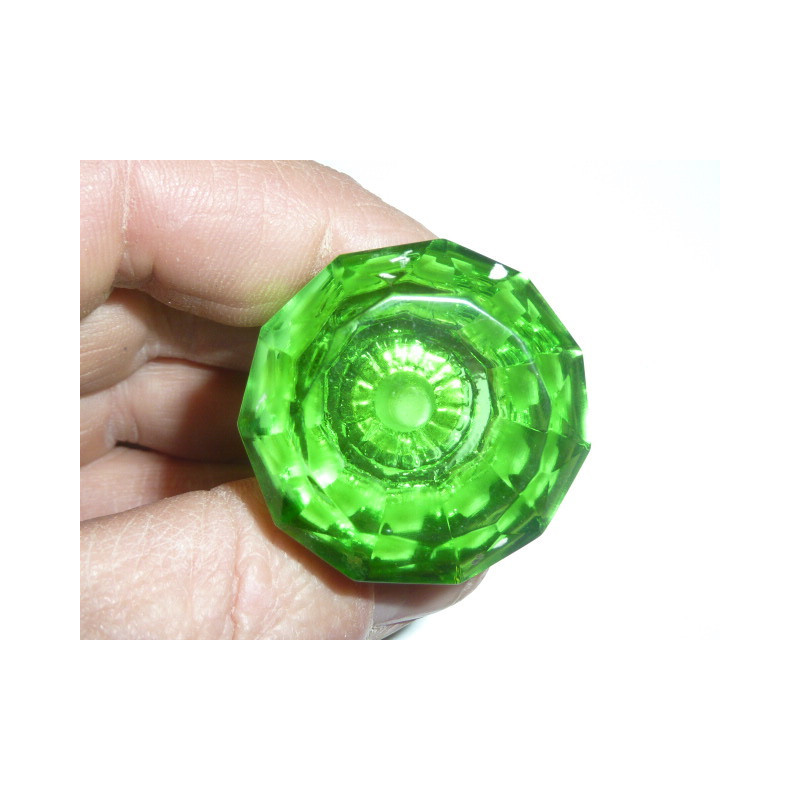bouton DIAMANT 35 mm vert