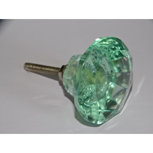 DIAMOND shaped glass button...