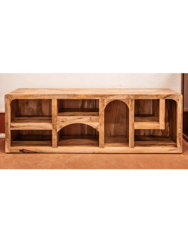 Buffet bas/meuble TV niches en manguier