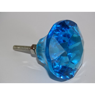 Bouton en verre en forme de...