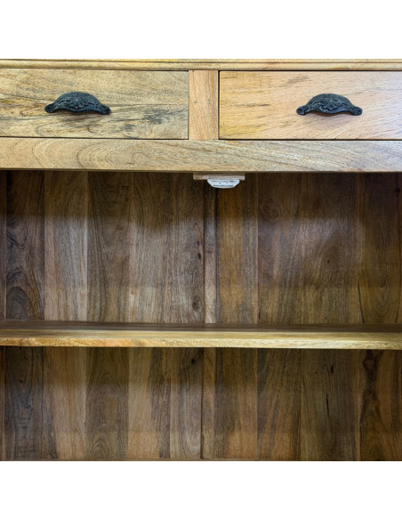 Buffet Arbre de Vie en manguier – 90 cm