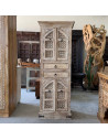 Carved Mango Wood Cabinet –...