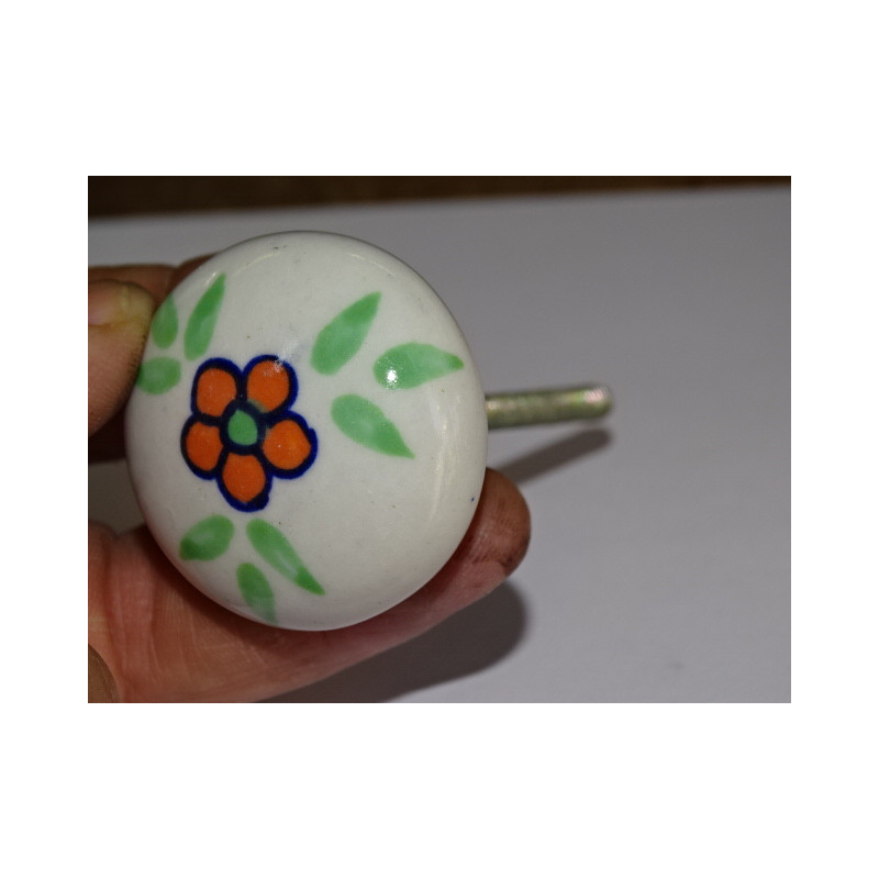 puñado de estilo flor naranja pequeña