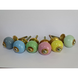 Lot de 6 petits boutons LOT 58