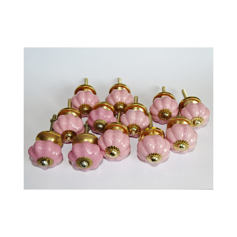 Set di 12 piccoli pulsanti di zucca 30 mm LOT 54