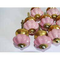Lot de 12 petits boutons citrouille 30 mm LOT 54