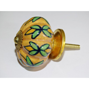 Lot de 6 boutons en porcelaine - Lot 51