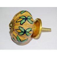 Conjunto de 6 botones de porcelana - Lote 51