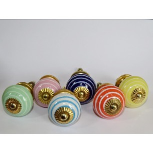 Lot de 6 boutons en...