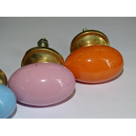 Lot de 6 boutons en porcelaine - Lot 26