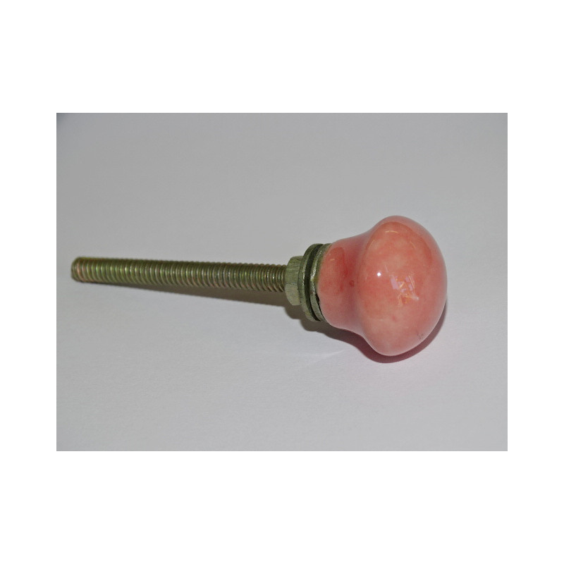 Pequeña manija de los muebles de color Rosa