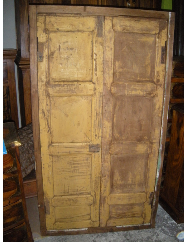 petite porte de placard teck