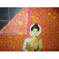 Buddha bulles aranciones et rossos