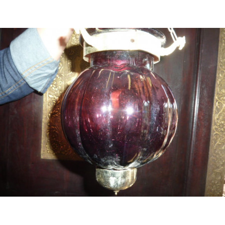 13x13 cm lámpara violeta KHARBUJA