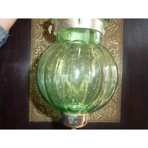 Deau lampada verde 13x13 cm KHARBUJA