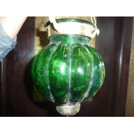 small lamp KHARBUJA dark  green