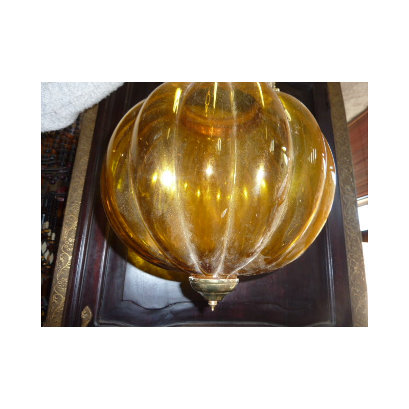 Grande lampada gialla 30x30 cm KHARBUJA