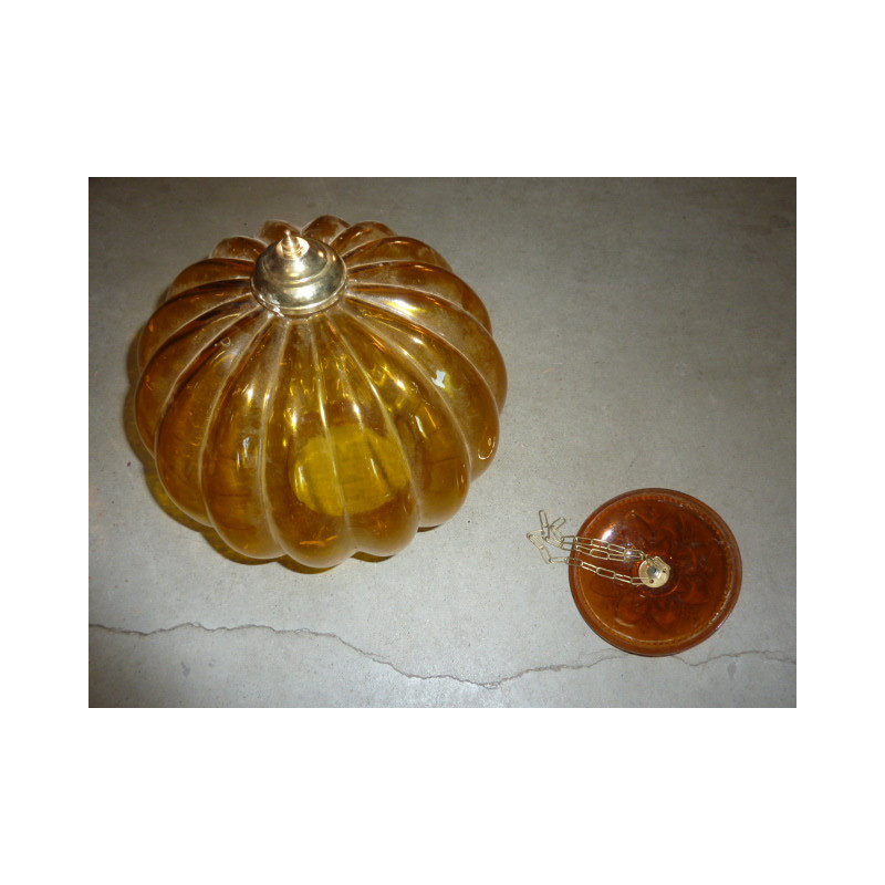 Große Lampe gelb 30x30 cm KHARBUJA