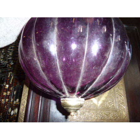 Gran lámpara violeta 30x30 cm KHARBUJA