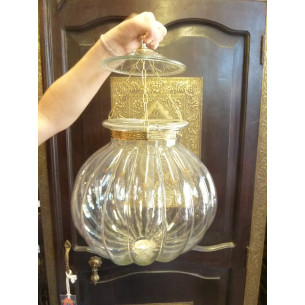 Grande lampada KHARBUJA 30x30 cm trasparente