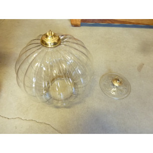Grande lampe KHARBUJA transparente 30x30 cm