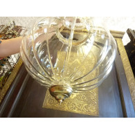 Grande lampe KHARBUJA transparente 30x30 cm