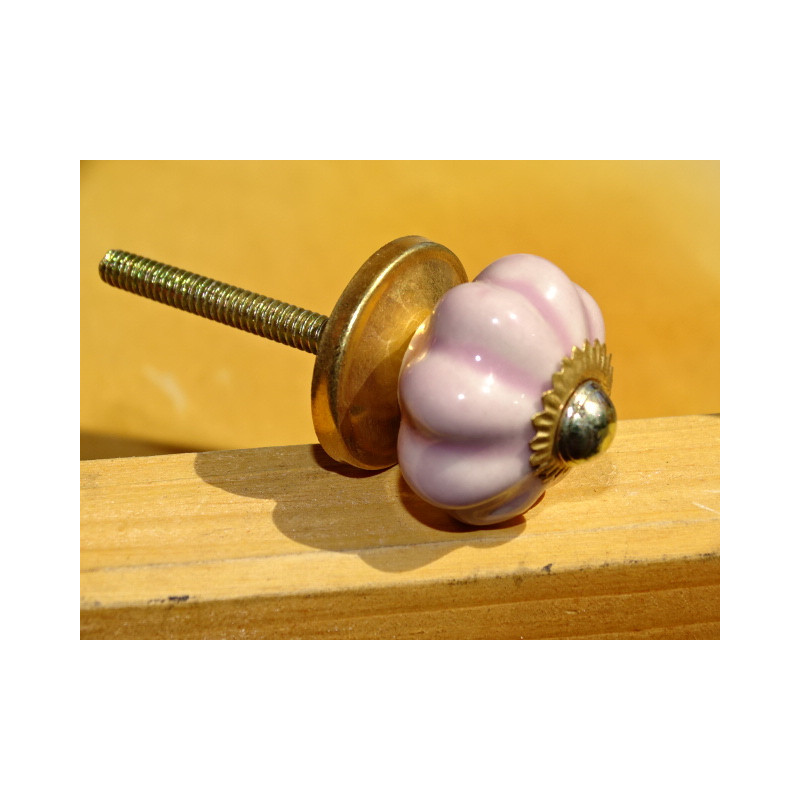 Pastellrosa  Griffe kleine Kürbis