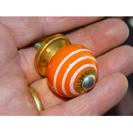 Little handle orange line white