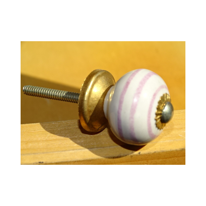 Little handle White line light pink