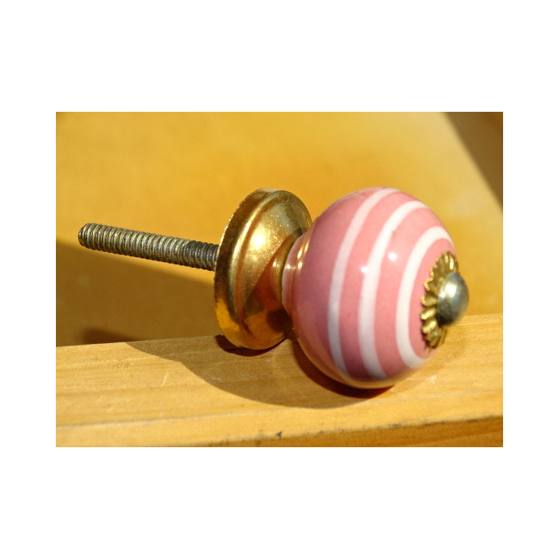 Little handle pink line white