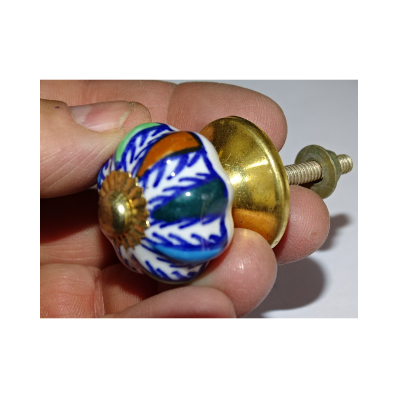 Petite poignées citrouille multicolor