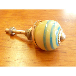 Mini gelb Türkis buttons Zug