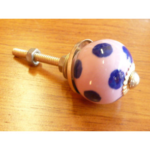 Mini boutons Rose pois...
