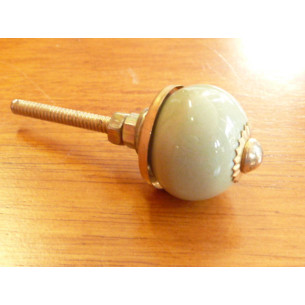 Mini knobs green pastel unis