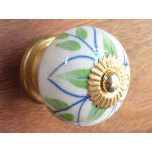 Manijas manzana verde flor