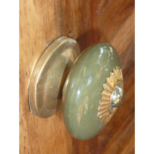 butons plats green olive