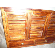 Buffet / 2 cajones cuenca puerta de palo de rosa