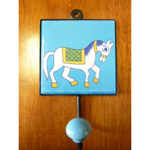 patère 10x10x17 cm Pferd...